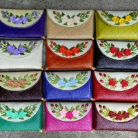 Jual Clutch Pandan Bunga Sulam Murah