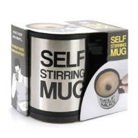 Jual Gelas Pengaduk Auto/Self Stirring Mug - Mug Pengaduk Otomatis Murah