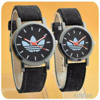 JAM TANGAN COUPLE ADIDAS COUPLE AD013 BLACK