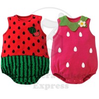 Jual jumper romper jumpsuit import perempuan buah 7 - 9 bulan Murah