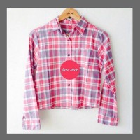 Jual FLANNEL CROP Murah