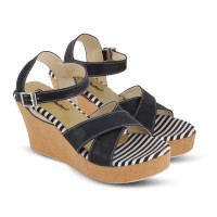 Wedges Sepatu Sandal Wanita|Harga Grosir|Bandung Cibaduyut|JK 218