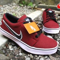 SEPATU KETS NIKE MARUN SOL KARET SIZE 36 - 40 / sepatu premium nike