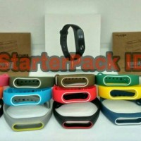 Jual Gelang Karet Silicon Xiaomi Mi Band 2 Merk Strap plus Screen Guard Murah