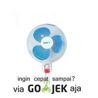 Jual Wall Fan / Wallfan / Kipas Angin Dinding SANEX 16 inch Murah