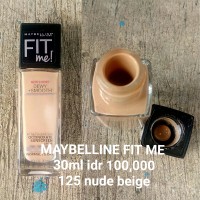 Jual on sale !! maybelline fit me dewy + smooth foundation Murah