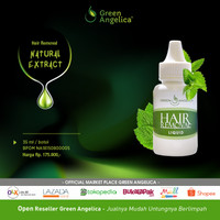 Perontok Bulu Untuk Tangan Kaki dan Ketiak Green Angelica