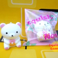Jual Rilakkuma bear squishy beruang rilakuma putih Murah