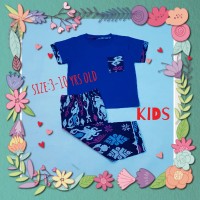 baju tidur anak/piyama kids/kaos lgn pdk/cln pjg batik benhur
