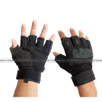 Glove Oakley Half Finger Sarung Tangan Tactical Airsoft Gun Touring