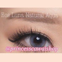 softlens eos luna natural aqua 14.5mm
