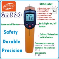 Jual Digital Laser Infrared Thermometer Gun Alat Pengukur Suhu Benda Murah