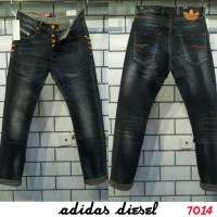 Jual ADIDAS DIESEL jeans slim fit stretch button fly size 30-40 Murah