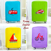 Jual a3 Korean Luggage Cover (Cover pelindung koper dari kotor atau lecet) Murah