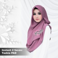 Jual Hijab Instant 2faces Tazkia PAD Cantik Grosir Mumer Murah