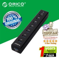 Jual ORICO H7013-U3 7-Port Portable USB 3.0 HUB - Original Murah