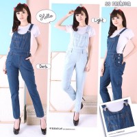 Jual BAju Overall Celana Kodok Washed Jeans Murah