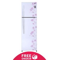LEMARI ES 2 PINTU LG GNB-252 RPCL (FREE ONGKIR SURABAYA)
