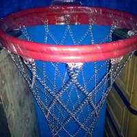 Jual RING BASKET DOUBLE PER + JARING RANTAI BESI SILVER Murah