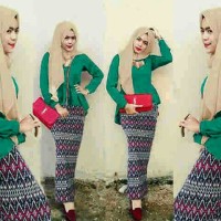 Jual IJ hijab tribal tosca Murah