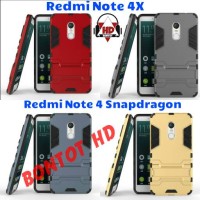 Jual XIAOMI REDMI NOTE 4X 4 SNAPDRAGON Hardcase Iron Man Slim Case Armor Murah