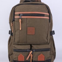 Tas Ransel Laptop / Backpack Casual Unisex Pria Wanita - MB 012