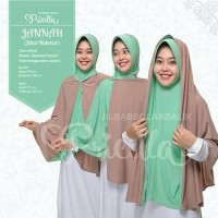 jilbab instan murah/jilbab mukena dua warna