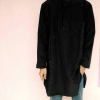Jual Gamis Polos Pria Warna Hitam / Baju Koko Pakistan / Koko Polos Pria Murah