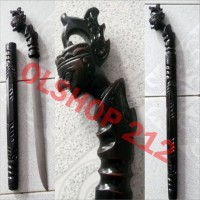 Jual Tongkat Pisau Ukir Wayang Murah