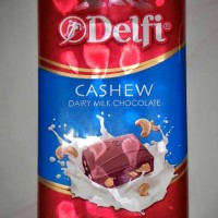 Jual Delfi Diary Milk Cashew Fruit Nut Almond 65gr Murah