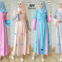 NAFFA HIJAB BAJU MUSLIM GAMIS SYAR'I WANITA JUMBO BUMIL BIG SIZE BISA