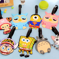 Jual PUSPA Luggage Tag Tokoh Kartun Murah