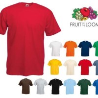 Jual Kaos Polos Fruit of The Loom Heavy Cotton Murah