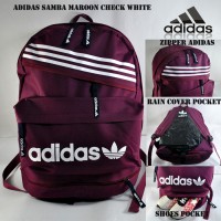 TAS RANSEL BOLA ADIDAS SAMBA MAROON