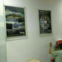 Jual Frame Poster A2 Acrylic 3mm clear 48cm x 66 cm Murah