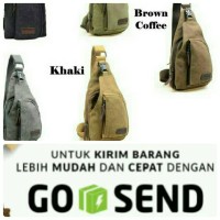 Jual Bodypack /Tas Slempang /Sling Shoulder (Bahan Kanvas ) AB Murah