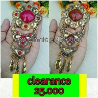 Jual bros kebaya, bros etnik murah, bros batu diskon Murah
