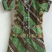 Baju Tidur / Piyama / Piama Anak Motif Batik Size M