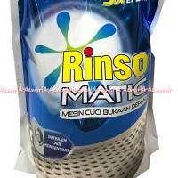 Jual Rinso Matic Detergent Untuk Mesin Cuci Bukaan Depan Deterjen Cair 1.6L Murah