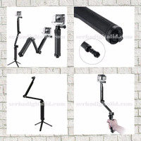 Jual TRAND GoPro 3-Way 3-in-1 Mount for GoPro HERO Ation camera SjCam B Pro Murah