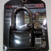 GEMBOK ALARM KINBAR UNTUK KEAMANAN PAGAR RUMAH, MOTOR, DLL