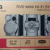 LG dvd mini hi fi system dm5230