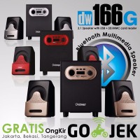 Jual Speaker Bluetooth Layar LCD - DAZUMBA DW166G - FREE ONGKIR Gosend Murah