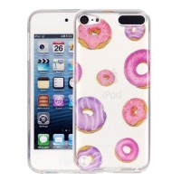 Jual SS6008 - JELLY MOTIF TPU CASE IPOD TOUCH 5 / 6 DONUT Murah