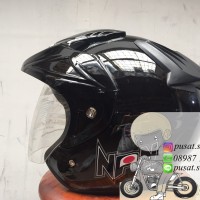 Jual Helm Dewasa Ukuran Besar XL XXL Warna Hitam Murah