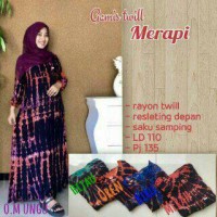 Gamis twill merapi