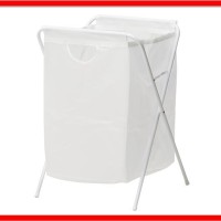 Jual IKEA JALL - Tempat cucian dengan stand. putih Uk. 70 l Murah