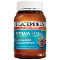 Jual Blackmores Odourless Omega Triple Concentrated Fish Oil - 150 caps Murah