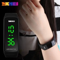 Promo Jam Tangan Pria Wanita Original Skmei Led Model Gelang Anti Air