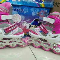 Jual sepatu roda / roller skate / inline skate bisa pakai roda bajai Murah